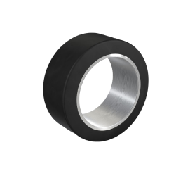 Solid rubber press-on tyres