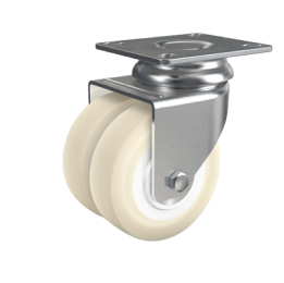 PEVOTHAN® 휠이 장착된 가구용 이중 휠 회전형 캐스터