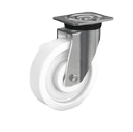 PEVOLON® 휠이 장착된 중하중 산업용 회전 캐스터