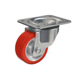 PEVODYN®-Soft 휠이 장착된 산업용 회전 캐스터